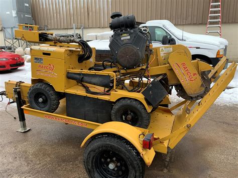 skid steer stump grinder for rent|rental stump grinder near me.